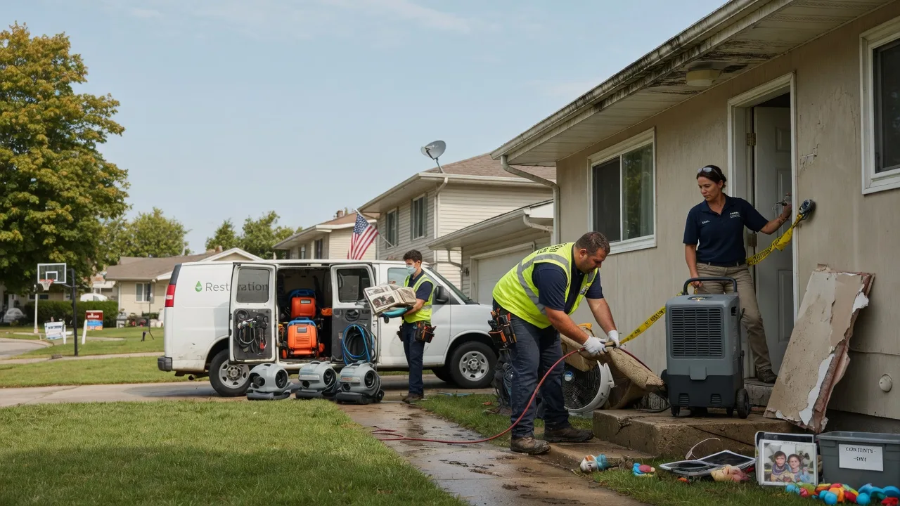 Water Damage Restoration in Briscoe, TX near me